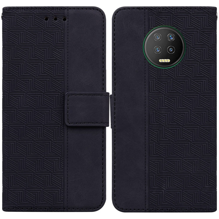 Geometric Embossed Leather Phone Case, For Infinix Note 7 X690, For Infinix Smart 5 X657 / Hot 10 Lite, For Infinix Smart HD 2021 X612, For Infinix Zero 8 X687