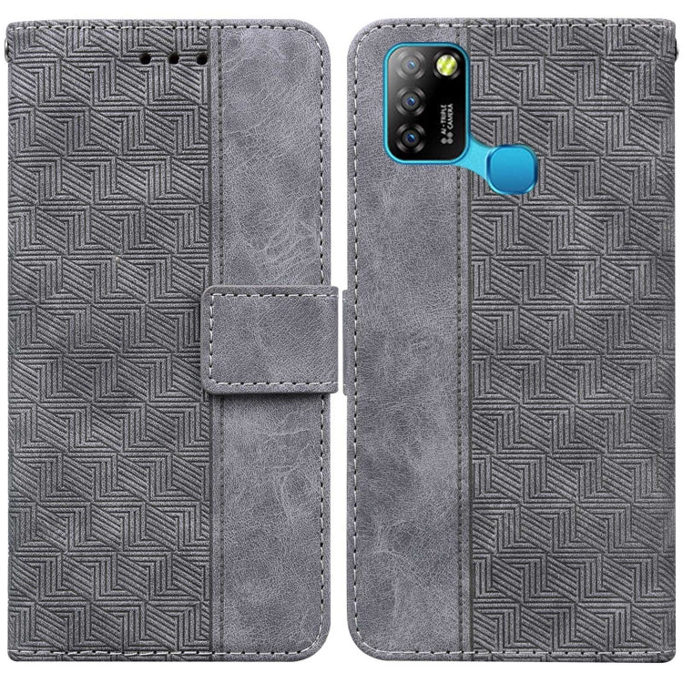 Geometric Embossed Leather Phone Case, For Infinix Note 7 X690, For Infinix Smart 5 X657 / Hot 10 Lite, For Infinix Smart HD 2021 X612, For Infinix Zero 8 X687