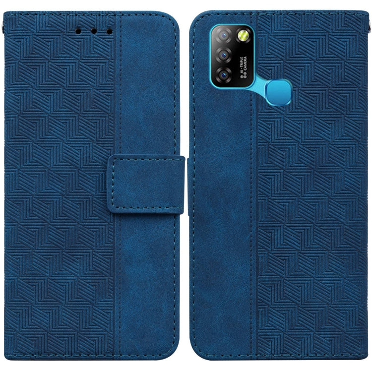 Geometric Embossed Leather Phone Case, For Infinix Note 7 X690, For Infinix Smart 5 X657 / Hot 10 Lite, For Infinix Smart HD 2021 X612, For Infinix Zero 8 X687