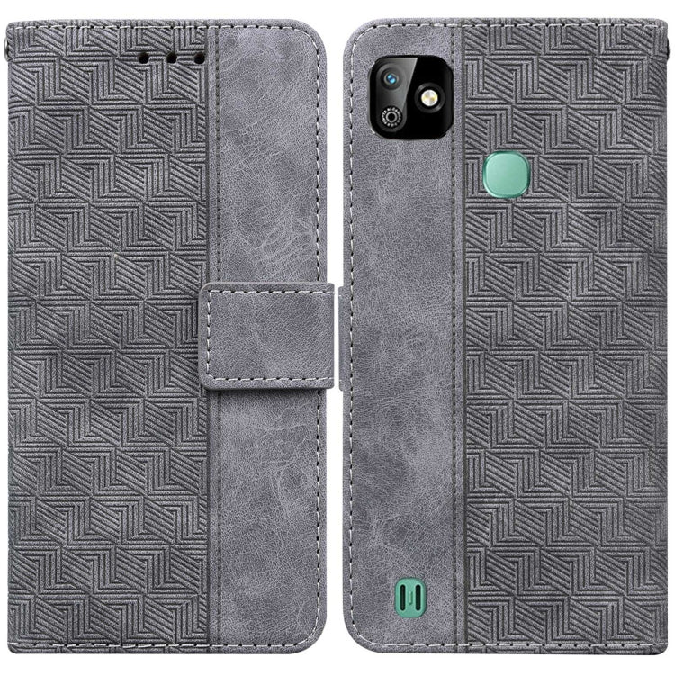 Geometric Embossed Leather Phone Case, For Infinix Note 7 X690, For Infinix Smart 5 X657 / Hot 10 Lite, For Infinix Smart HD 2021 X612, For Infinix Zero 8 X687