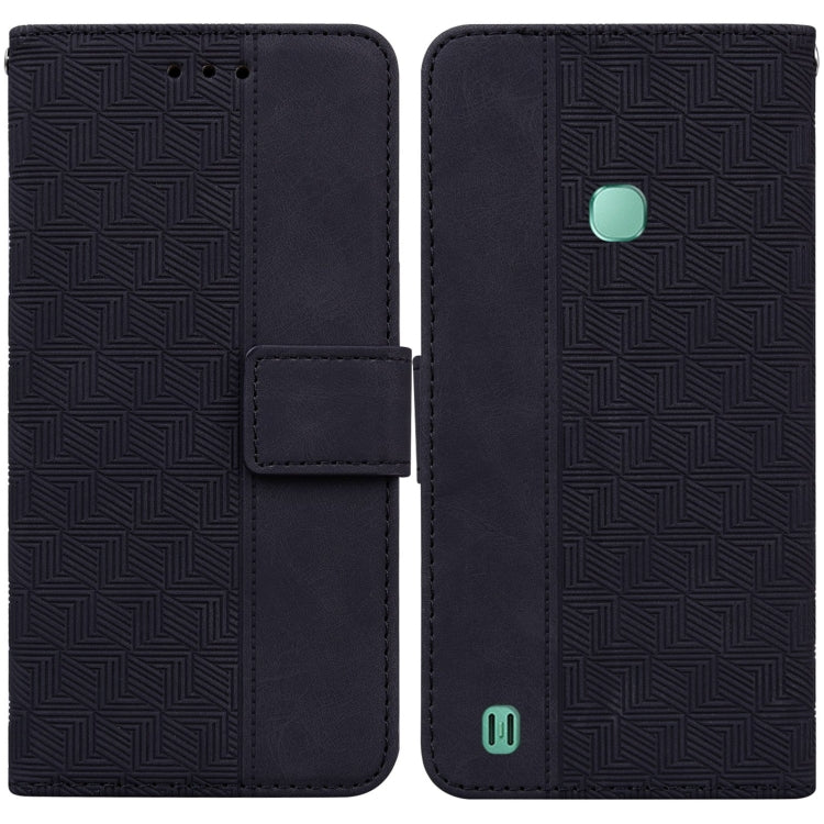 Geometric Embossed Leather Phone Case, For Infinix Note 7 X690, For Infinix Smart 5 X657 / Hot 10 Lite, For Infinix Smart HD 2021 X612, For Infinix Zero 8 X687