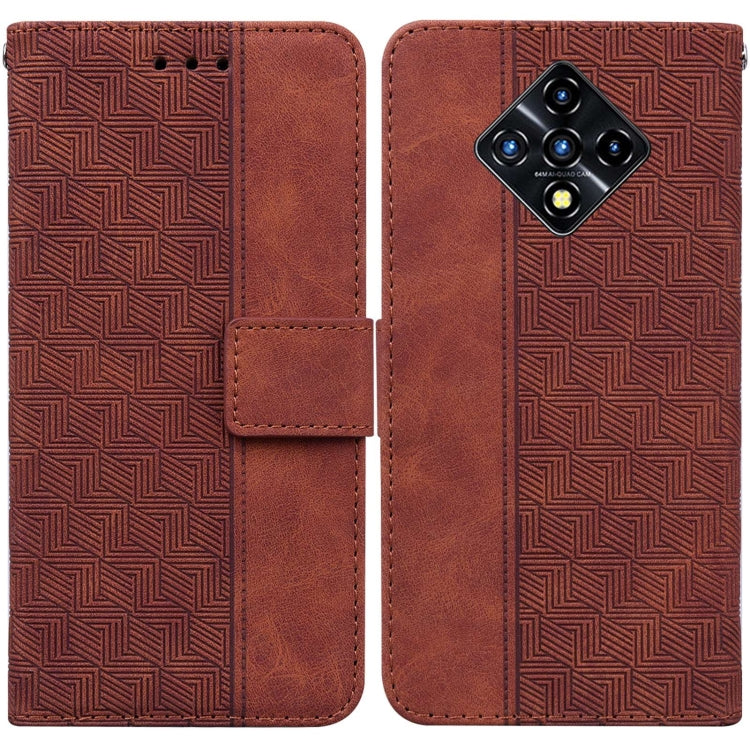 Geometric Embossed Leather Phone Case, For Infinix Note 7 X690, For Infinix Smart 5 X657 / Hot 10 Lite, For Infinix Smart HD 2021 X612, For Infinix Zero 8 X687