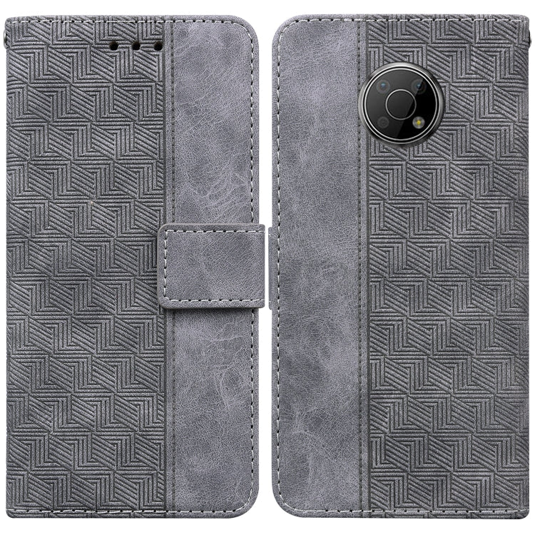 Geometric Embossed Leather Phone Case, For Nokia G300, For Nokia XR20, For Nokia 1.4, For Nokia 2.4