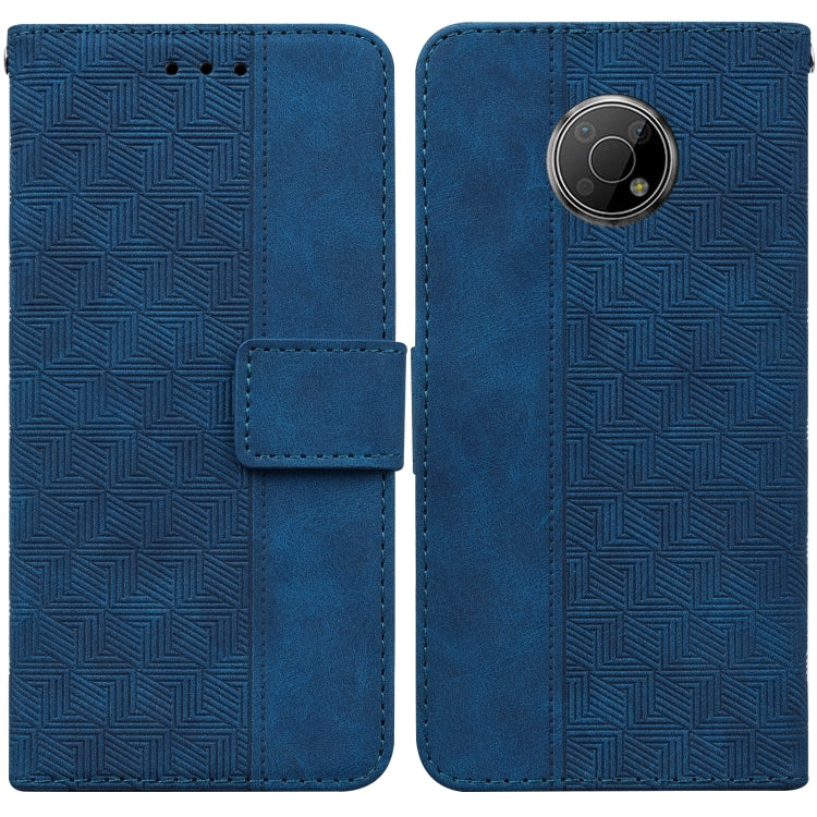 Geometric Embossed Leather Phone Case, For Nokia G300, For Nokia XR20, For Nokia 1.4, For Nokia 2.4