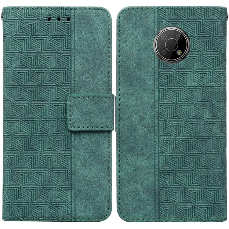 Geometric Embossed Leather Phone Case, For Nokia G300, For Nokia XR20, For Nokia 1.4, For Nokia 2.4