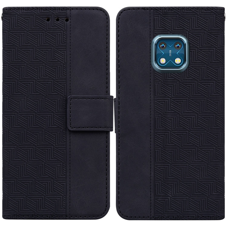 Geometric Embossed Leather Phone Case, For Nokia G300, For Nokia XR20, For Nokia 1.4, For Nokia 2.4