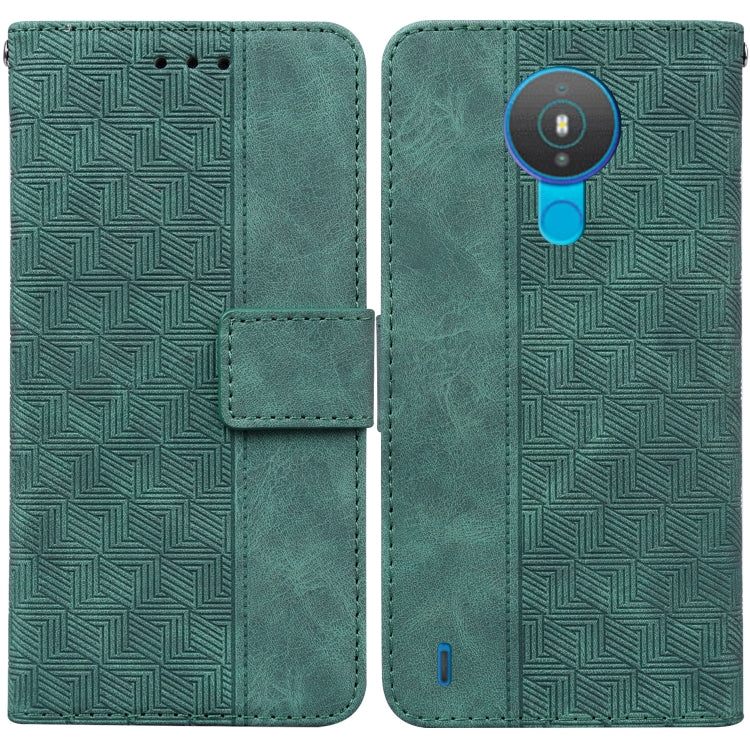 Geometric Embossed Leather Phone Case, For Nokia G300, For Nokia XR20, For Nokia 1.4, For Nokia 2.4