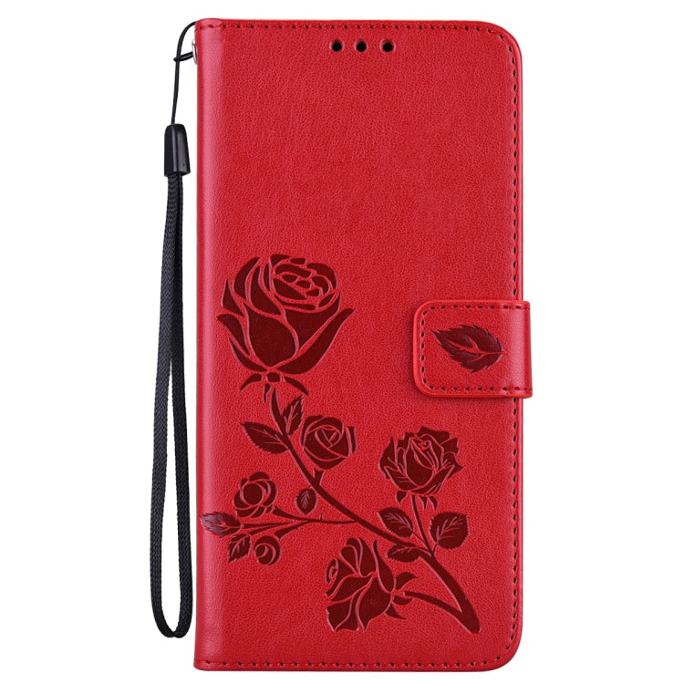 Rose Embossed Leather Phone Case, For Samsung Galaxy A03 Core, For Samsung Galaxy A03s 164mm, For Samsung Galaxy A03 164mm, For Samsung Galaxy A33 5G