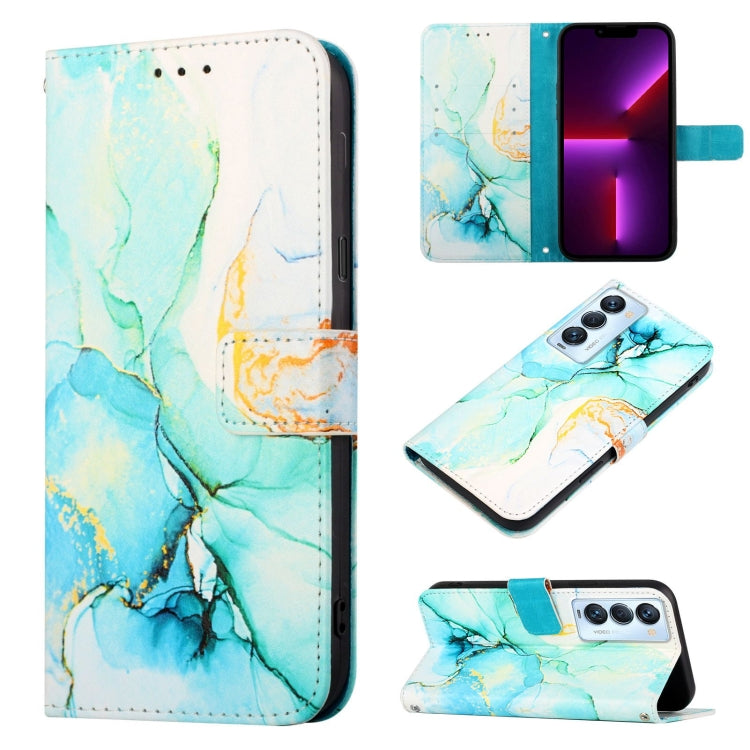 PT003 Marble Pattern Flip Leather Phone Case, For Tecno Camon 18 Premier, For Tecno Camon 18 P, For Tecno Pop 5, For Tecno Pop 5 LTE BD4