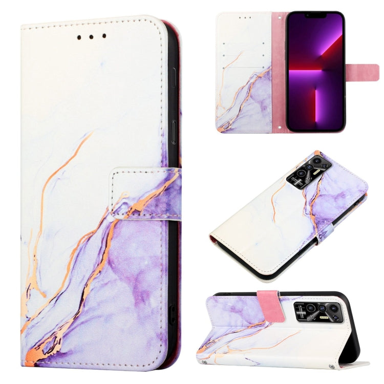 PT003 Marble Pattern Flip Leather Phone Case, For Tecno Pova 2, For Tecno Spark 5 Air / Spark 6 Air, For Tecno Spark 6, For Tecno Spark 6 Go