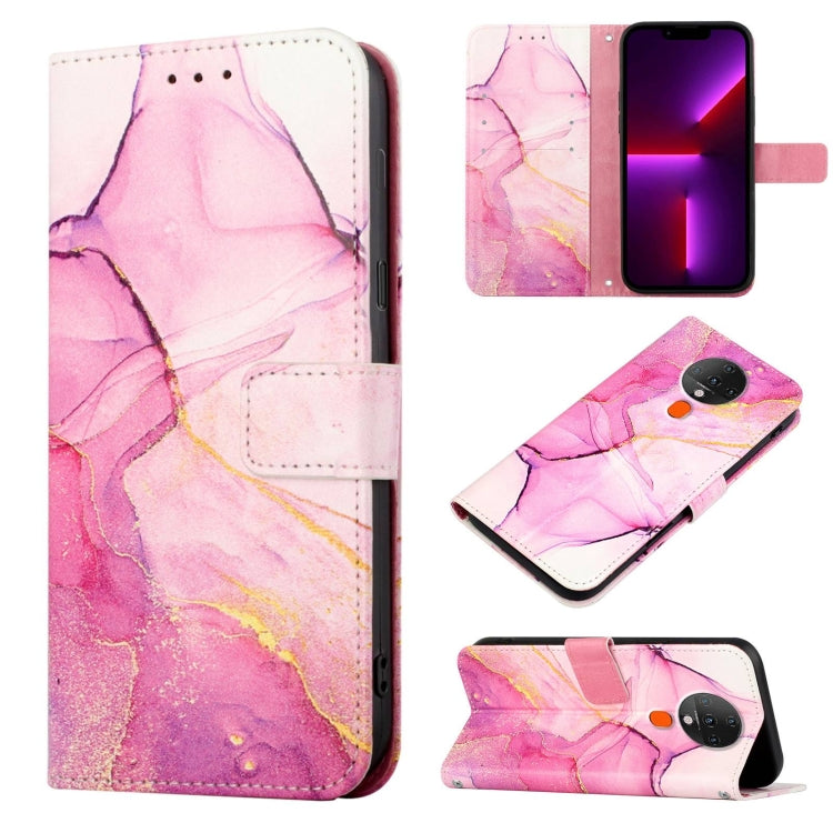 PT003 Marble Pattern Flip Leather Phone Case, For Tecno Pova 2, For Tecno Spark 5 Air / Spark 6 Air, For Tecno Spark 6, For Tecno Spark 6 Go