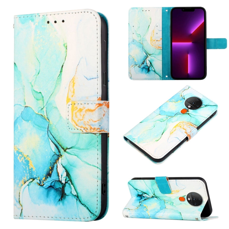 PT003 Marble Pattern Flip Leather Phone Case, For Tecno Pova 2, For Tecno Spark 5 Air / Spark 6 Air, For Tecno Spark 6, For Tecno Spark 6 Go