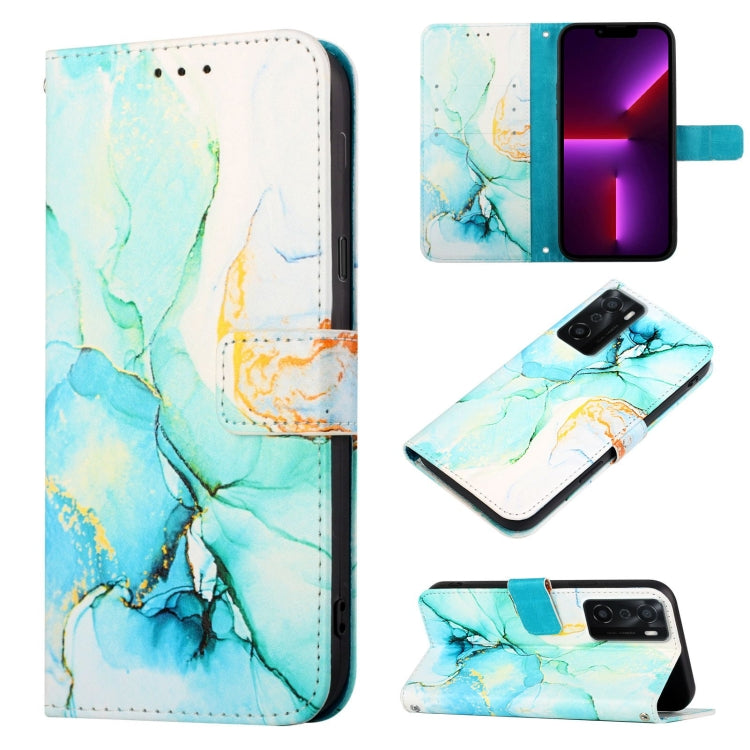 PT003 Marble Pattern Flip Leather Phone Case, For OPPO A93 / F17 Pro / Reno4 F / Reno4 Lite, For OPPO A55s 5G, For OPPO A94 / F19 Pro / Reno5 F / Reno5 Lite, For OPPO A94 5G / A95 5G / F19 Pro+ 5G / Reno5 Z