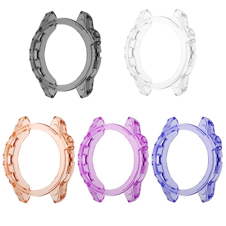 TPU Half-pack Candy Color Watch Case, For Garmin Fenix 7