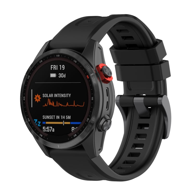 Quick Release Silicone Watchband, For Garmin Fenix 7X