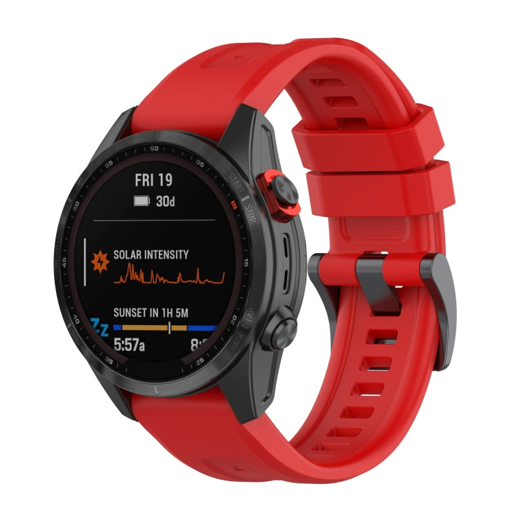 Quick Release Silicone Watchband, For Garmin Fenix 7X