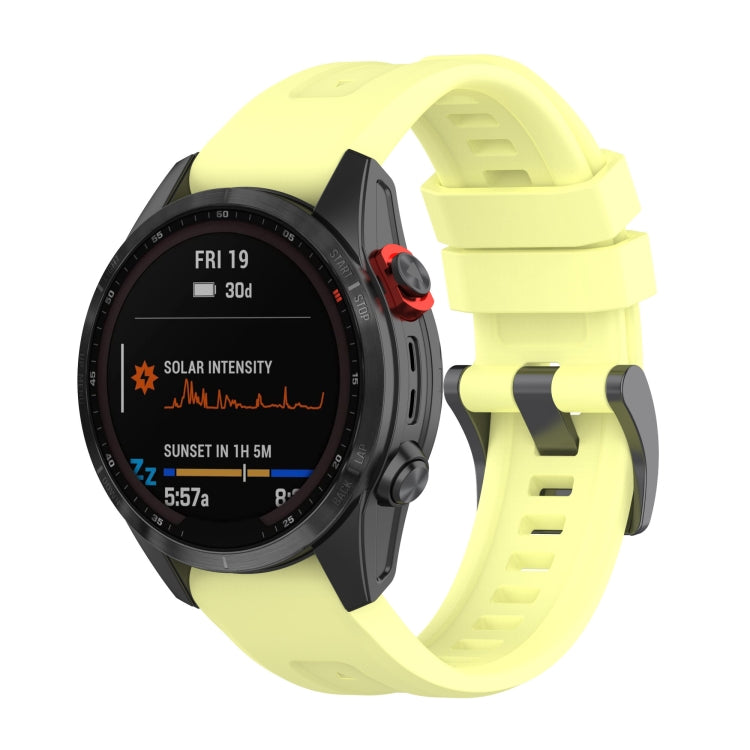Quick Release Silicone Watchband, For Garmin Fenix 7X