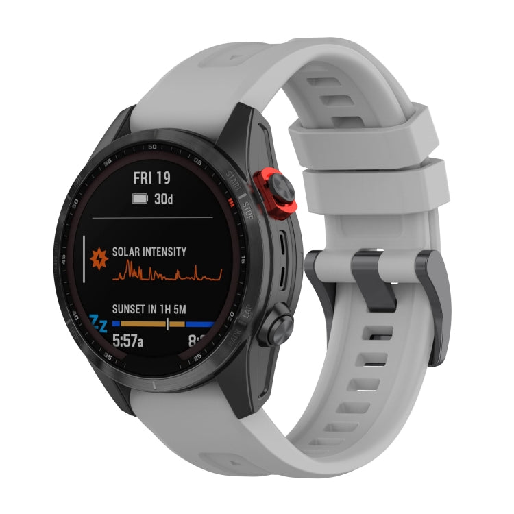 Quick Release Silicone Watchband, For Garmin Fenix 7X