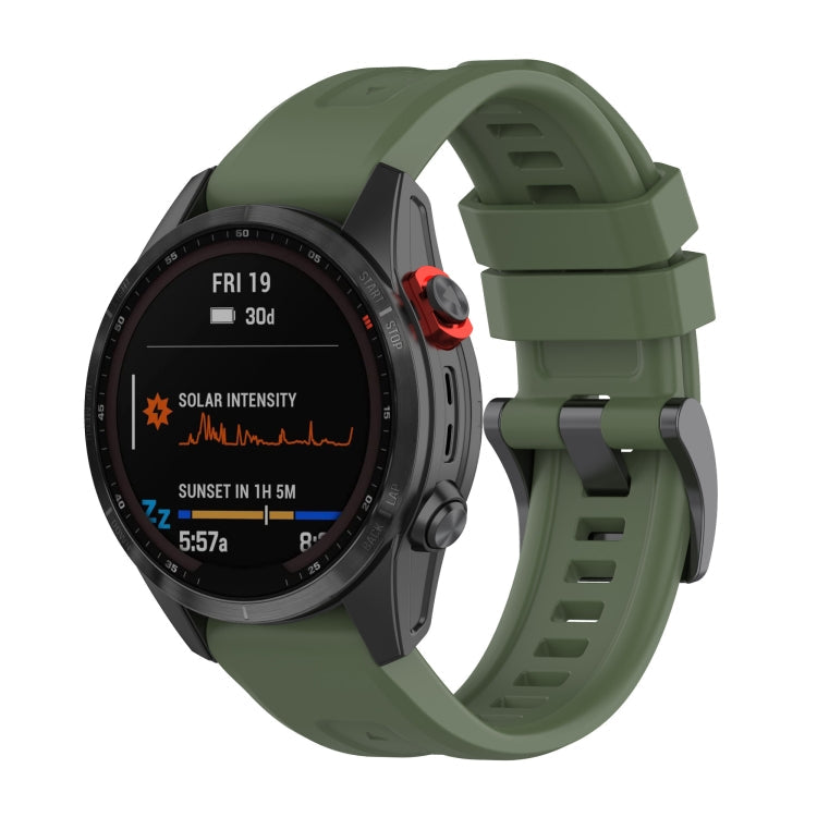 Quick Release Silicone Watchband, For Garmin Fenix 7X