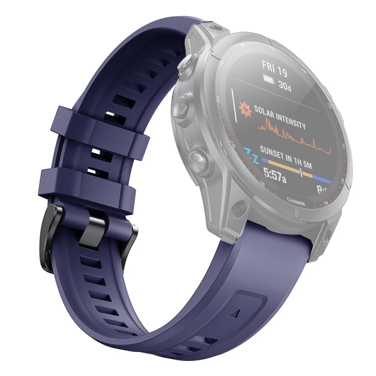 Quick Release Silicone Watchband, For Garmin Fenix 7X