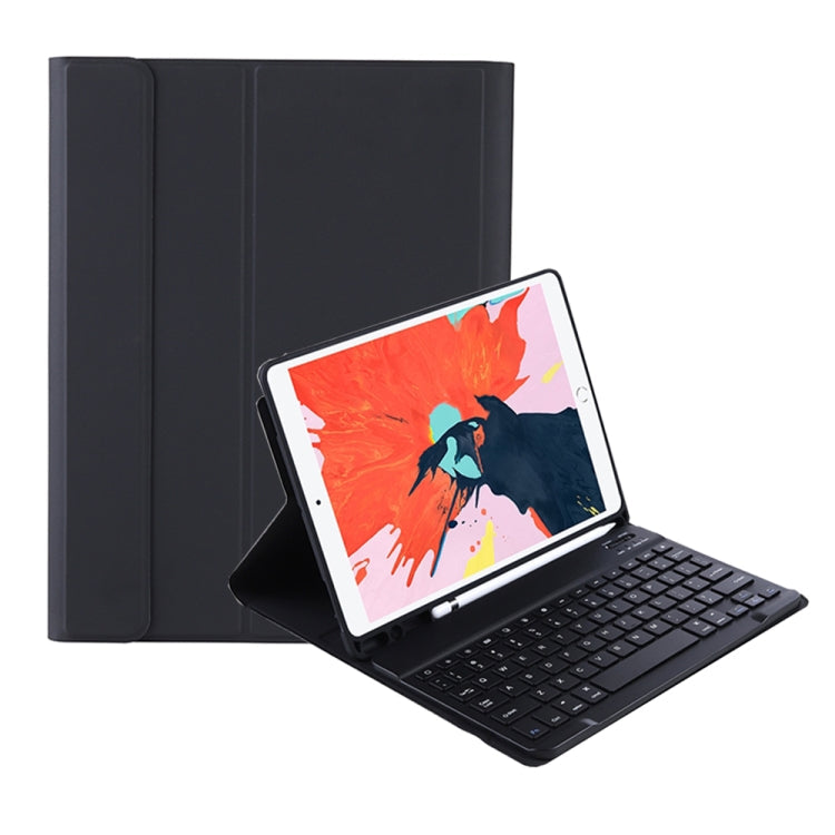 T098B Candy Color Skin Feel Texture Bluetooth Keyboard Leather Case with Pen Holder, T098B, for iPad Air 11 2024 / 2025 / Air 4 10.9 2020 / Air 5 10.9 2022