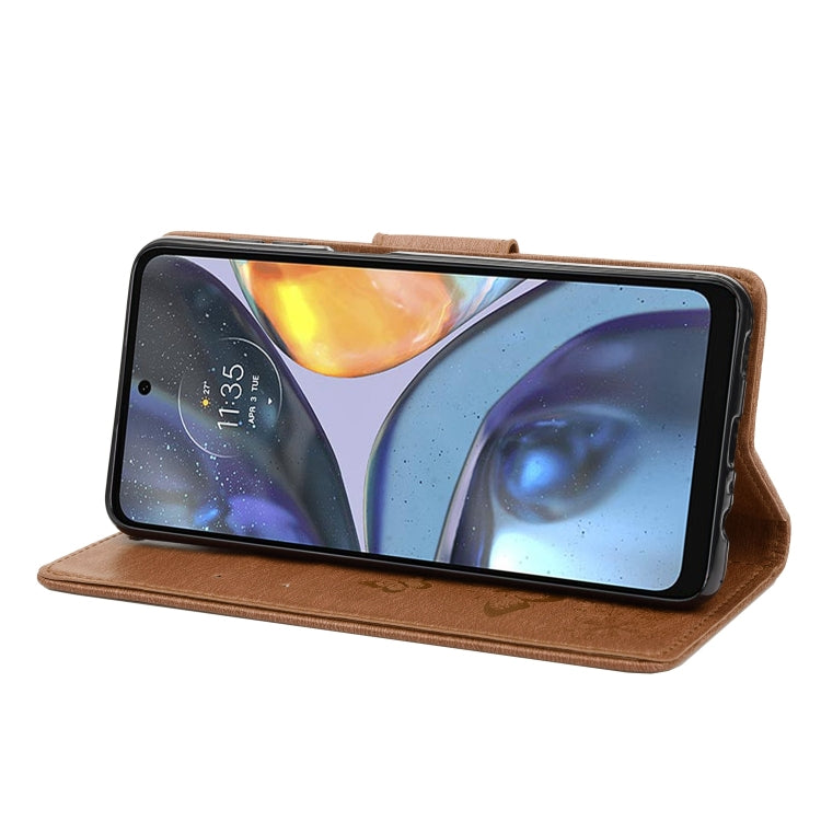 Butterfly Embossed Horizontal Flip Leather Phone Case, For Motorola Moto G22, For Nokia G21