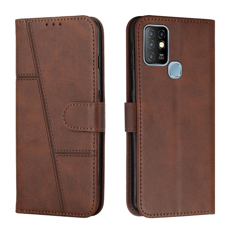 Stitching Calf Texture Buckle Leather Phone Case, For Infinix Hot 10, For Infinix Hot 10i, For Infinix Hot 10 Lite / Smart 5 2020, For Infinix Hot 10 Play / Smart 5 2021