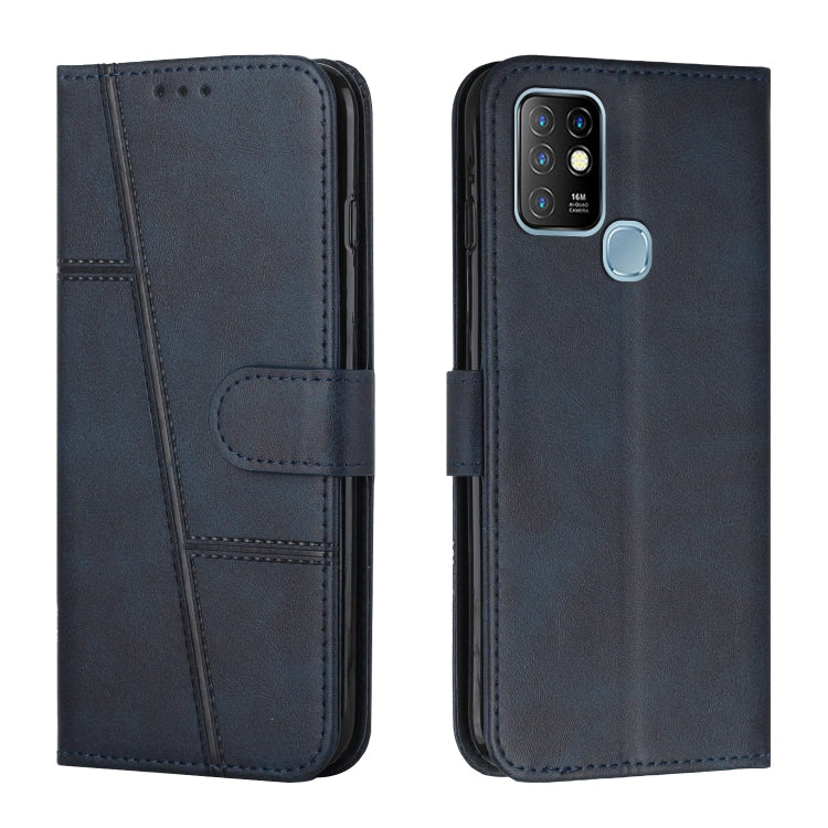 Stitching Calf Texture Buckle Leather Phone Case, For Infinix Hot 10, For Infinix Hot 10i, For Infinix Hot 10 Lite / Smart 5 2020, For Infinix Hot 10 Play / Smart 5 2021