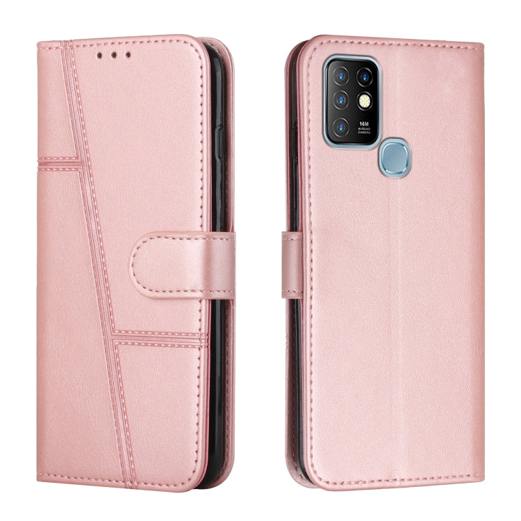 Stitching Calf Texture Buckle Leather Phone Case, For Infinix Hot 10, For Infinix Hot 10i, For Infinix Hot 10 Lite / Smart 5 2020, For Infinix Hot 10 Play / Smart 5 2021