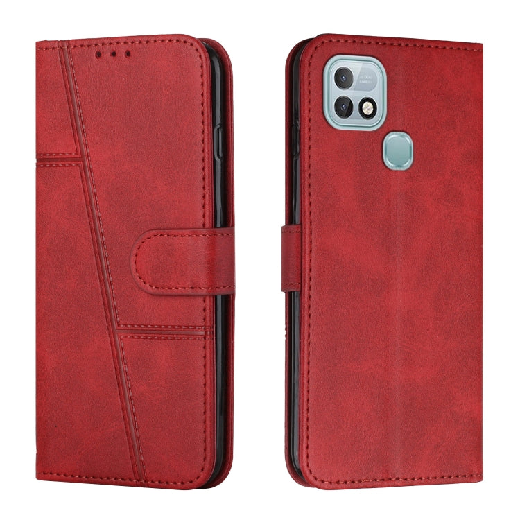 Stitching Calf Texture Buckle Leather Phone Case, For Infinix Hot 10, For Infinix Hot 10i, For Infinix Hot 10 Lite / Smart 5 2020, For Infinix Hot 10 Play / Smart 5 2021