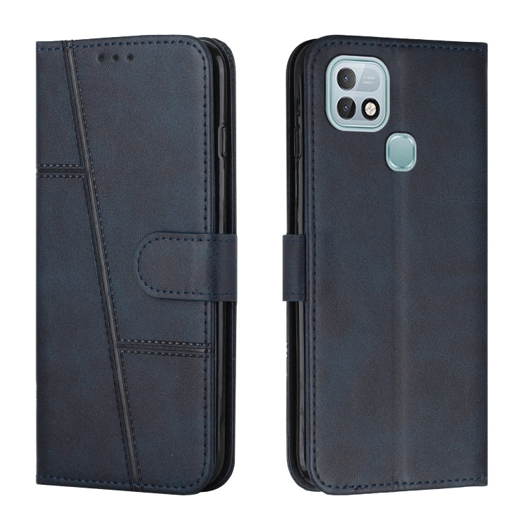 Stitching Calf Texture Buckle Leather Phone Case, For Infinix Hot 10, For Infinix Hot 10i, For Infinix Hot 10 Lite / Smart 5 2020, For Infinix Hot 10 Play / Smart 5 2021