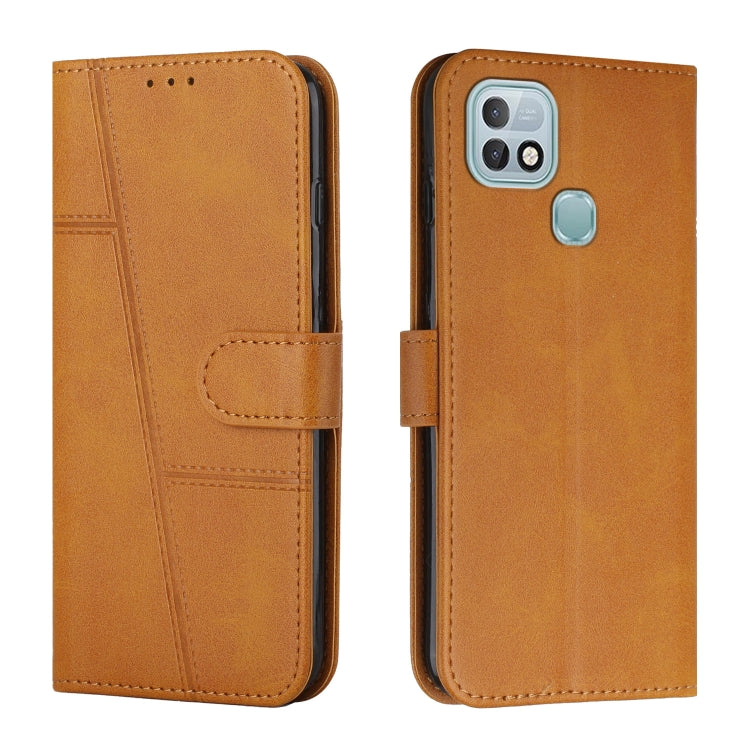 Stitching Calf Texture Buckle Leather Phone Case, For Infinix Hot 10, For Infinix Hot 10i, For Infinix Hot 10 Lite / Smart 5 2020, For Infinix Hot 10 Play / Smart 5 2021