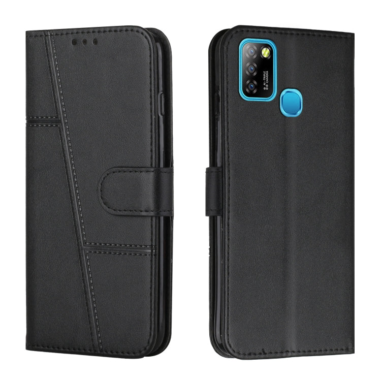 Stitching Calf Texture Buckle Leather Phone Case, For Infinix Hot 10, For Infinix Hot 10i, For Infinix Hot 10 Lite / Smart 5 2020, For Infinix Hot 10 Play / Smart 5 2021