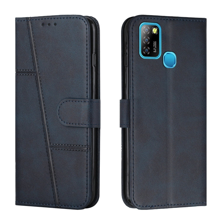 Stitching Calf Texture Buckle Leather Phone Case, For Infinix Hot 10, For Infinix Hot 10i, For Infinix Hot 10 Lite / Smart 5 2020, For Infinix Hot 10 Play / Smart 5 2021