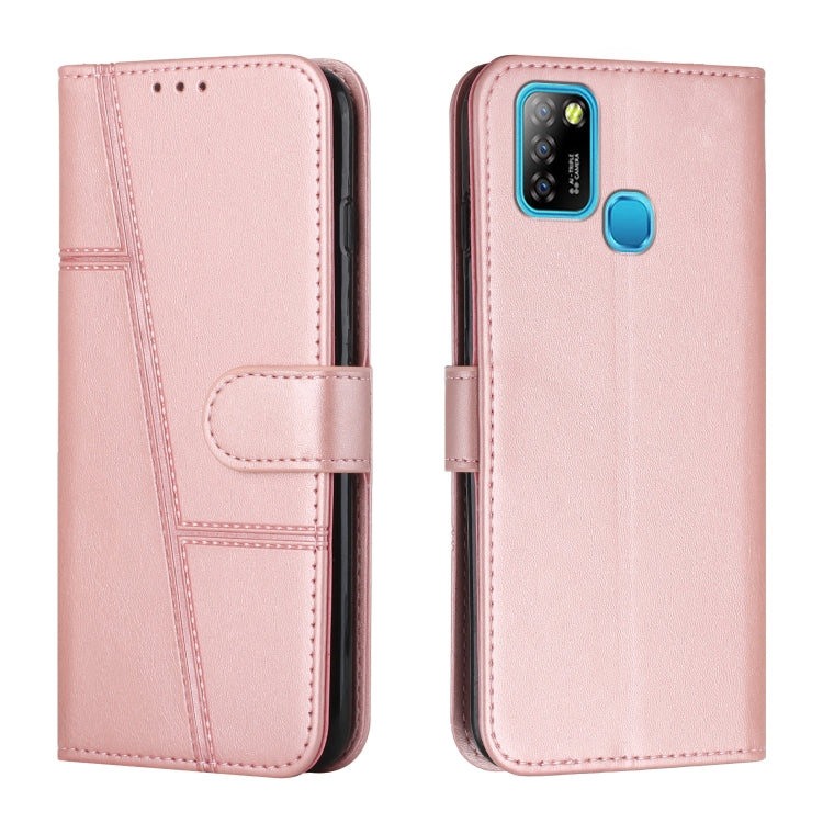 Stitching Calf Texture Buckle Leather Phone Case, For Infinix Hot 10, For Infinix Hot 10i, For Infinix Hot 10 Lite / Smart 5 2020, For Infinix Hot 10 Play / Smart 5 2021