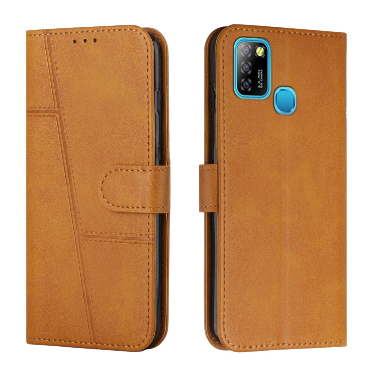 Stitching Calf Texture Buckle Leather Phone Case, For Infinix Hot 10, For Infinix Hot 10i, For Infinix Hot 10 Lite / Smart 5 2020, For Infinix Hot 10 Play / Smart 5 2021