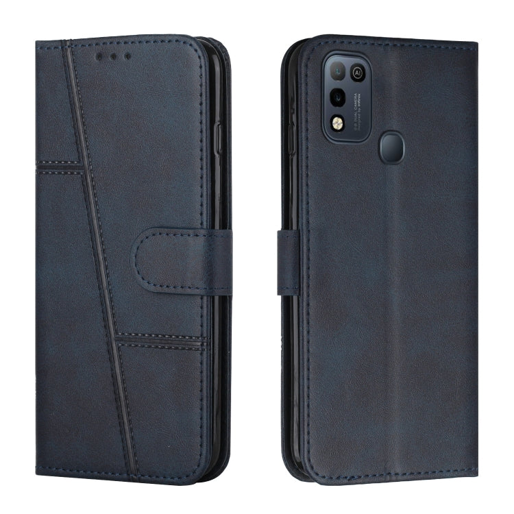 Stitching Calf Texture Buckle Leather Phone Case, For Infinix Hot 10, For Infinix Hot 10i, For Infinix Hot 10 Lite / Smart 5 2020, For Infinix Hot 10 Play / Smart 5 2021