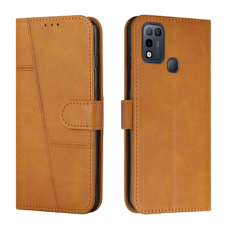Stitching Calf Texture Buckle Leather Phone Case, For Infinix Hot 10, For Infinix Hot 10i, For Infinix Hot 10 Lite / Smart 5 2020, For Infinix Hot 10 Play / Smart 5 2021