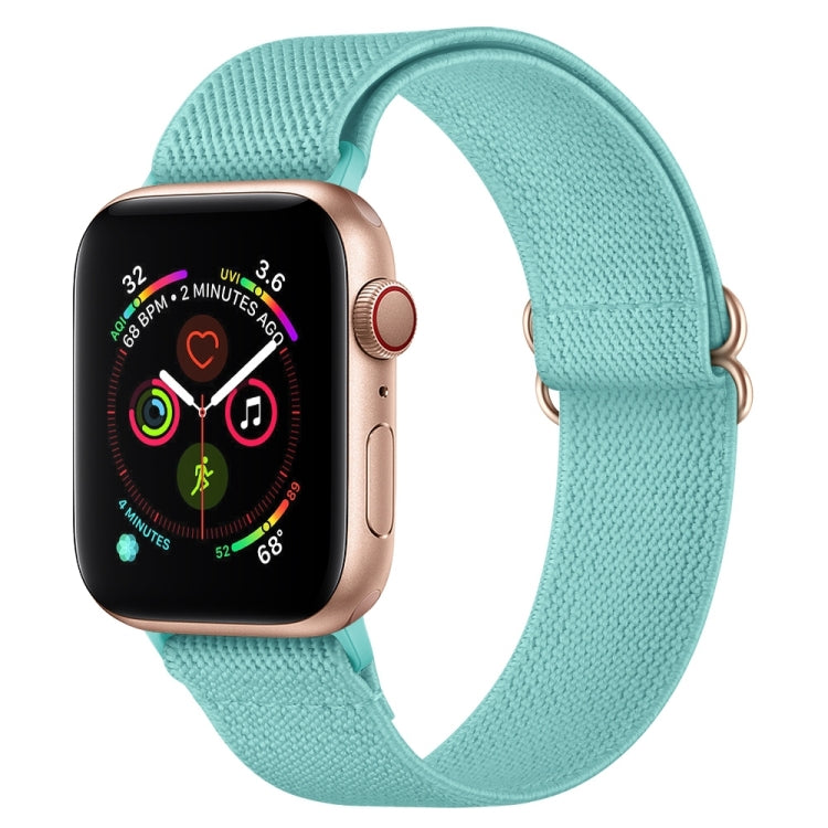 Polyester Nylon Watchband For Apple Watch Series, 7 45mm / 6&SE&5&4 44mm / 3&2&1 42mm