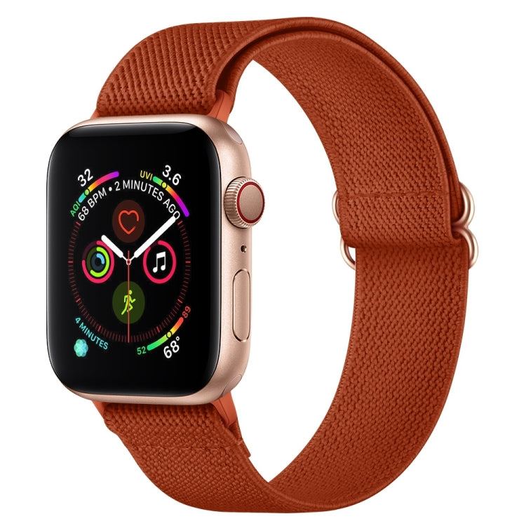 Polyester Nylon Watchband For Apple Watch Series, 7 45mm / 6&SE&5&4 44mm / 3&2&1 42mm