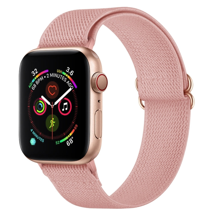 Polyester Nylon Watchband For Apple Watch Series, 7 45mm / 6&SE&5&4 44mm / 3&2&1 42mm