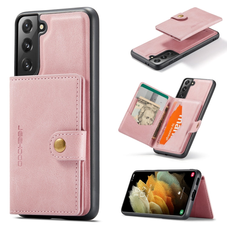 JEEHOOD Retro Magnetic Detachable Phone Case with Wallet & Card Slot & Holder, For Samsung Galaxy S22 5G, For Samsung Galaxy S22+ 5G, For Samsung Galaxy A33 5G, For Samsung Galaxy A53 5G