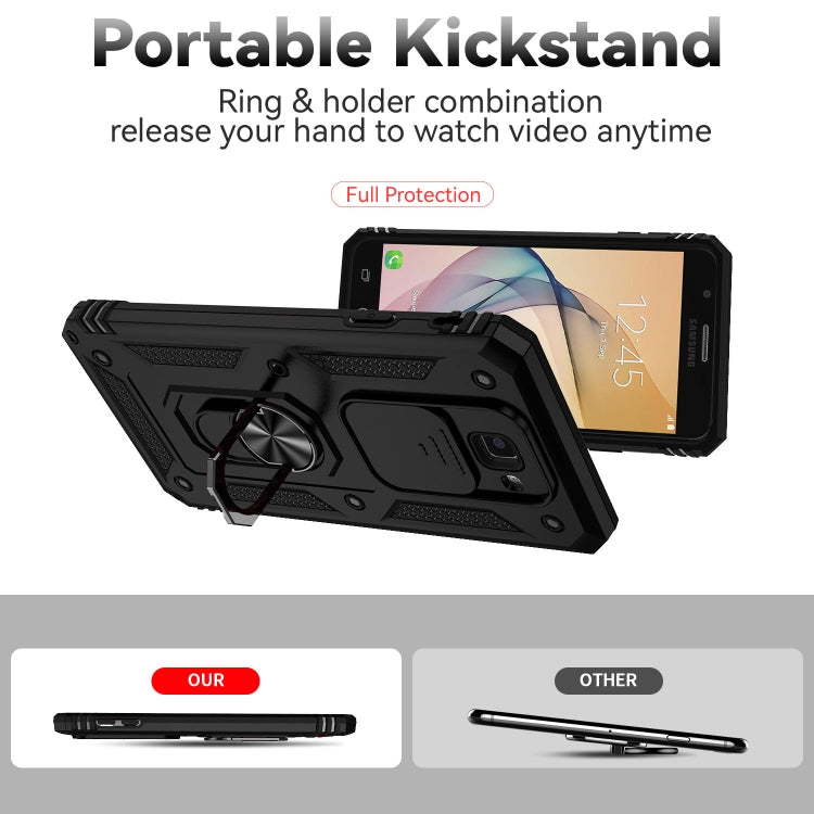 Sliding Camshield Holder Phone Case, For Samsung Galaxy J7 Prime, For Samsung Galaxy S10, For Samsung Galaxy S10+
