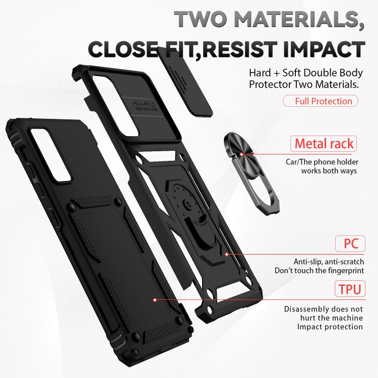 Sliding Camshield Holder Phone Case, For Samsung Galaxy S20 FE, For Samsung Galaxy S21 5G, For Samsung Galaxy S21 FE 5G