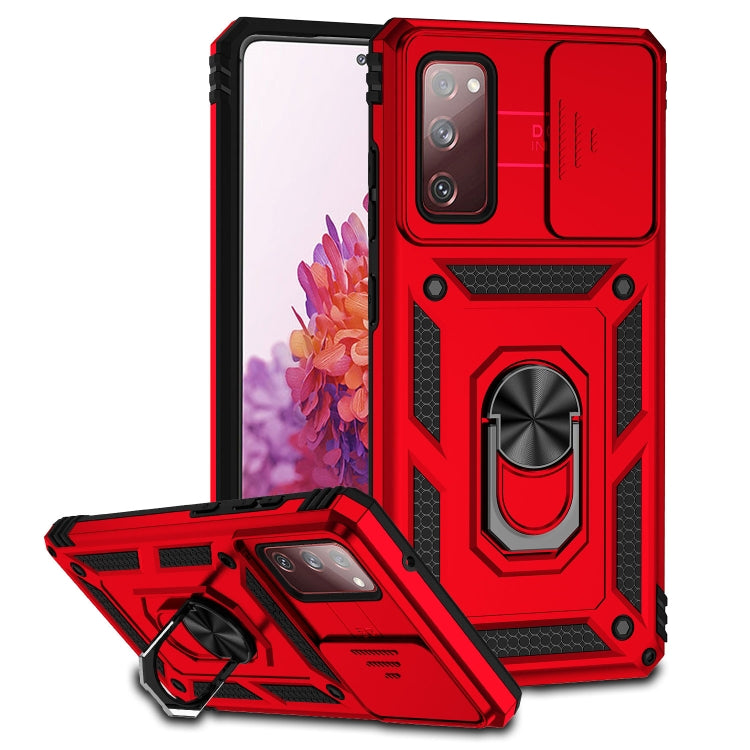Sliding Camshield Holder Phone Case, For Samsung Galaxy S20 FE, For Samsung Galaxy S21 5G, For Samsung Galaxy S21 FE 5G