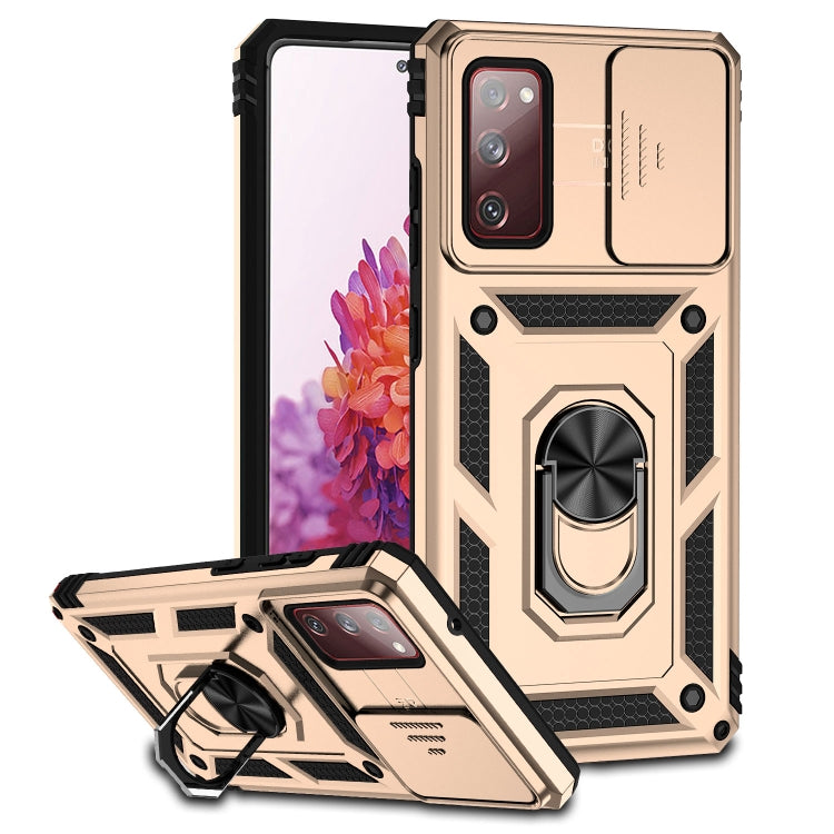 Sliding Camshield Holder Phone Case, For Samsung Galaxy S20 FE, For Samsung Galaxy S21 5G, For Samsung Galaxy S21 FE 5G