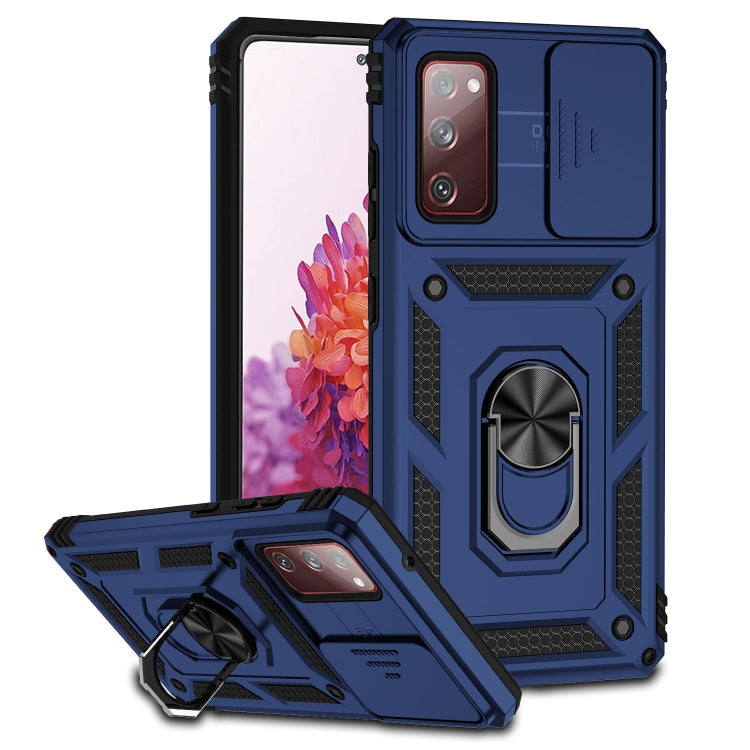 Sliding Camshield Holder Phone Case, For Samsung Galaxy S20 FE, For Samsung Galaxy S21 5G, For Samsung Galaxy S21 FE 5G