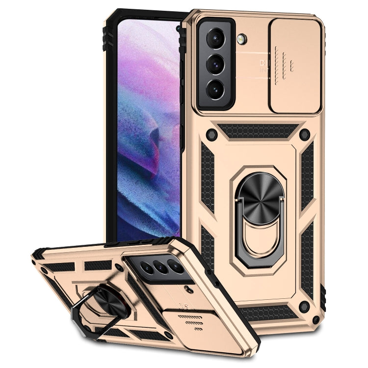 Sliding Camshield Holder Phone Case, For Samsung Galaxy S20 FE, For Samsung Galaxy S21 5G, For Samsung Galaxy S21 FE 5G