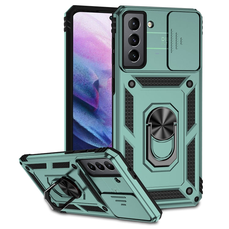 Sliding Camshield Holder Phone Case, For Samsung Galaxy S20 FE, For Samsung Galaxy S21 5G, For Samsung Galaxy S21 FE 5G