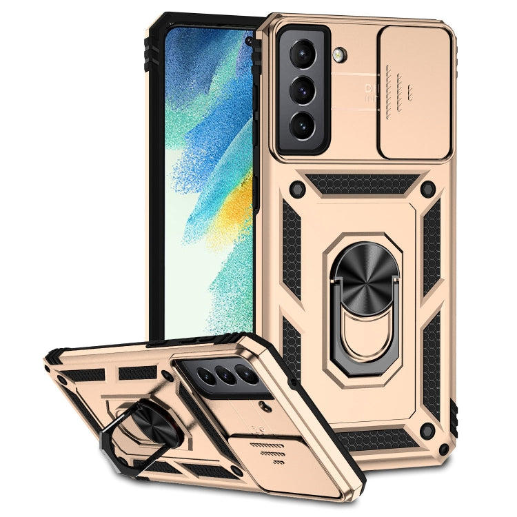 Sliding Camshield Holder Phone Case, For Samsung Galaxy S20 FE, For Samsung Galaxy S21 5G, For Samsung Galaxy S21 FE 5G